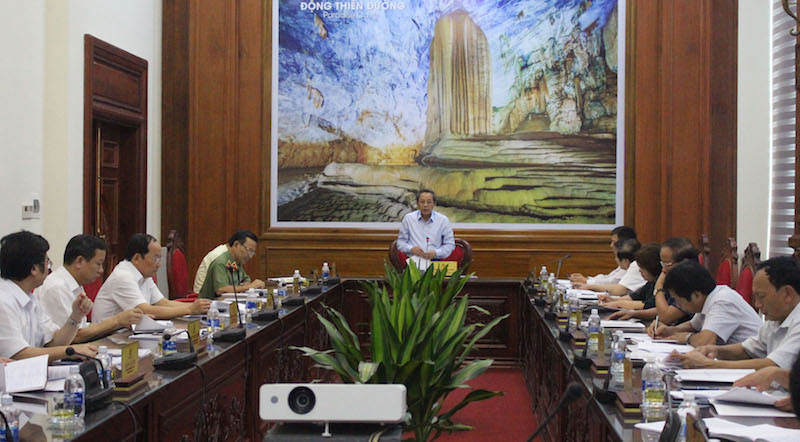 Ban Thường vụ Tỉnh ủy: Cho ý kiến về các báo cáo sơ kết giữa nhiệm kỳ thực hiện các chương trình trọng điểm