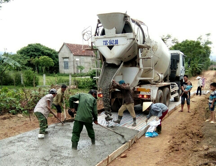 Bố Trạch: Phát huy dân chủ cơ sở trong xây dựng nông thôn mới