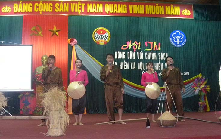 Đưa chính sách bảo hiểm xã hội đến với hội viên nông dân