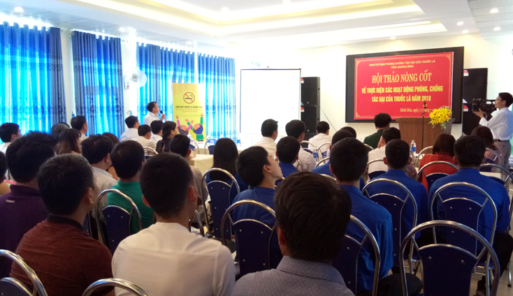 Minh Hóa: Hội thảo về các hoạt động phòng, chống tác hại của thuốc lá