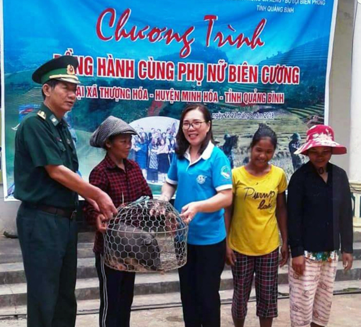 Hội LHPN Quảng Trạch đồng hành cùng phụ nữ biên cương
