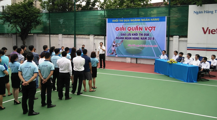 Giải quần vợt khối thi đua ngành ngân hàng lần thứ I năm 2018