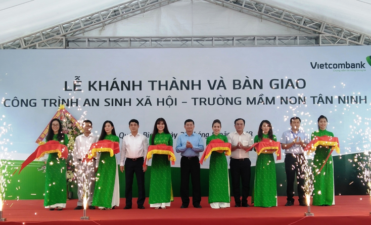 Khánh thành và bàn giao Trường mầm non Tân Ninh