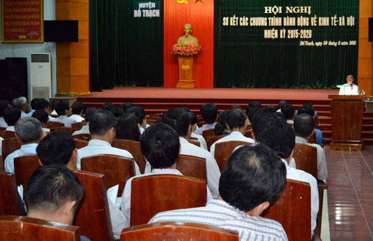 Bố Trạch: Đến năm 2020 hoàn thành thắng lợi các chỉ tiêu phát triển kinh tế-xã hội