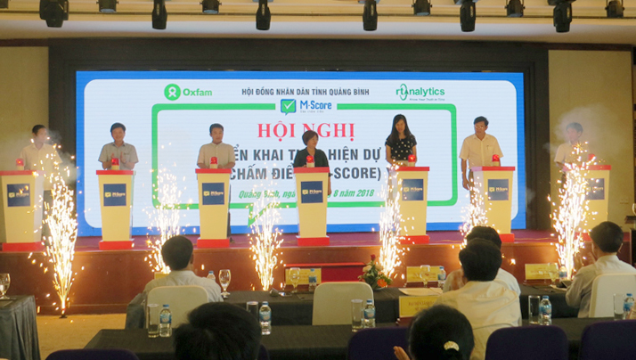 Triển khai dự án Dân chấm điểm M-score trong lĩnh vực y tế