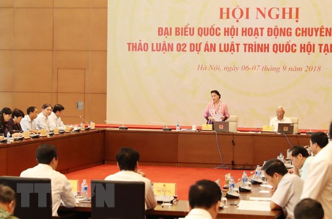 Khai mạc Hội nghị đại biểu Quốc hội hoạt động chuyên trách
