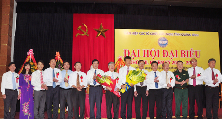 Đại hội đại biểu Liên hiệp các tổ chức hữu nghị tỉnh Quảng Bình khóa III, nhiệm kỳ 2018-2023