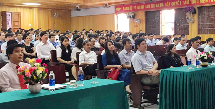 Đảng bộ thị xã Ba Đồn:  Đổi mới công tác tuyên truyền trong tình hình mới