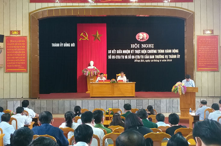 TP. Đồng Hới: Tập trung giải pháp thực hiện các chương trình hành động giai đoạn 2016-2020