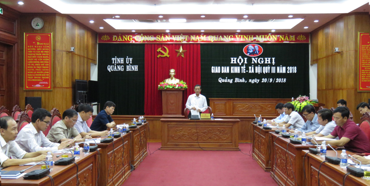 Đề xuất các giải pháp thực hiện nhiệm vụ kinh tế-xã hội quý IV-2018