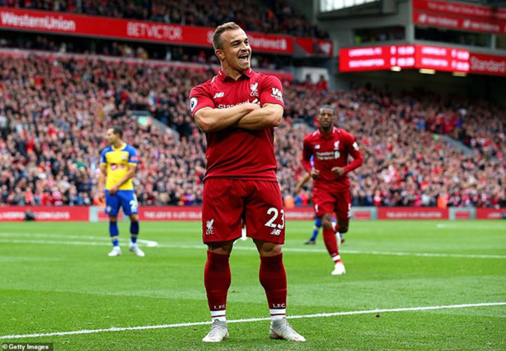 Premier League: Liverpool nối dài mạch thắng, M.U gây thất vọng