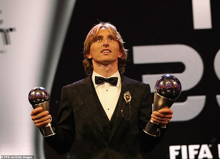 Đánh bại Ronaldo và Salah, Modric ẵm giải The Best