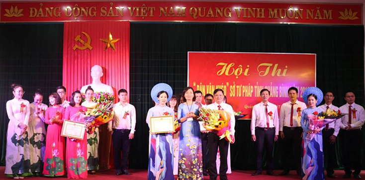 Sở Tư pháp tổ chức thành công hội thi "Dân vận khéo"