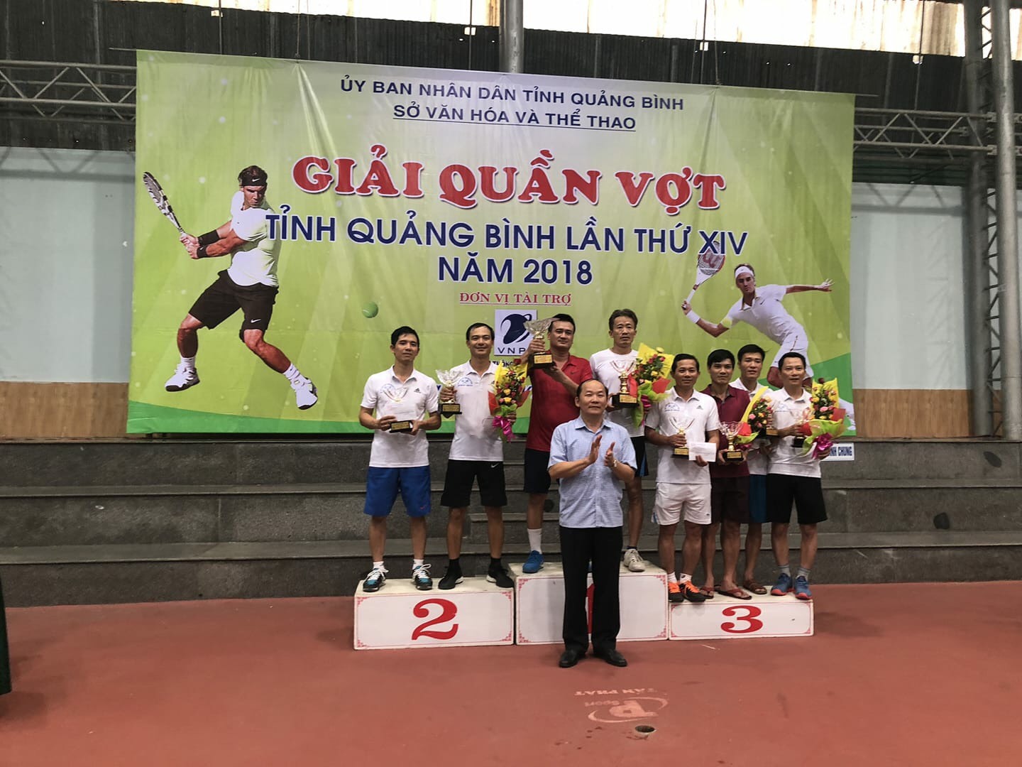 Giải quần vợt tỉnh Quảng Bình lần thứ 14, năm 2018 thành công tốt đẹp
