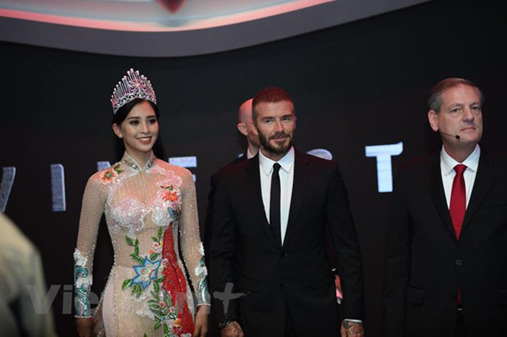 Video Beckham ra mắt ôtô VinFast tại Paris Motor Show 2018