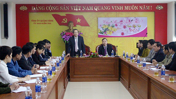 Ngành Kiểm tra Đảng tỉnh Quảng Bình, dấu ấn một chặng đường phát triển