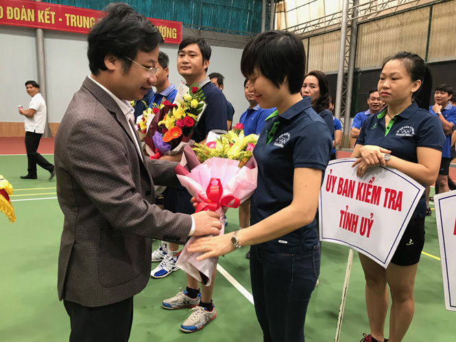 Khai mạc giải thi đấu bóng bàn, cầu lông và tennis năm 2018