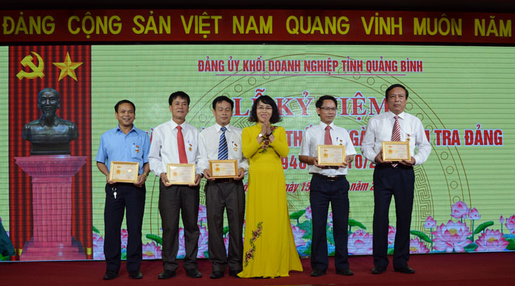 Đảng ủy Khối Doanh nghiệp tỉnh: Kỷ niệm 70 năm ngày truyền thống ngành Kiểm tra Đảng