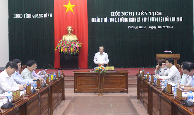 Thường trực HĐND tỉnh: Kỳ họp thường lệ cuối năm 2018 sẽ xem xét, kết luận nhiều nội dung quan trọng