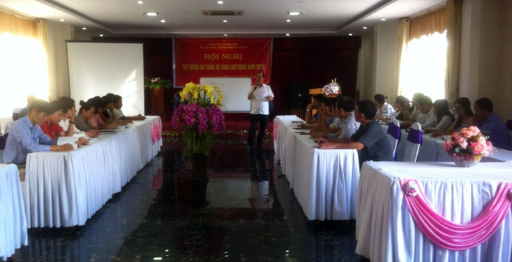 Tập huấn Luật An toàn vệ sinh lao động cho các doanh nghiệp