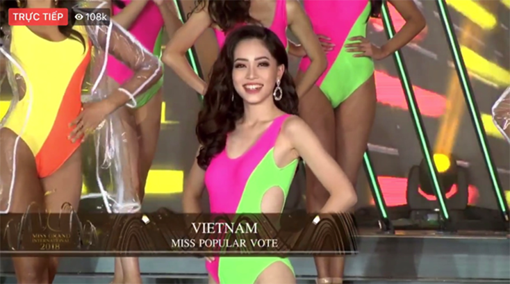 Phương Nga 'lội ngược dòng' lọt top 10 Miss Grand International 2018