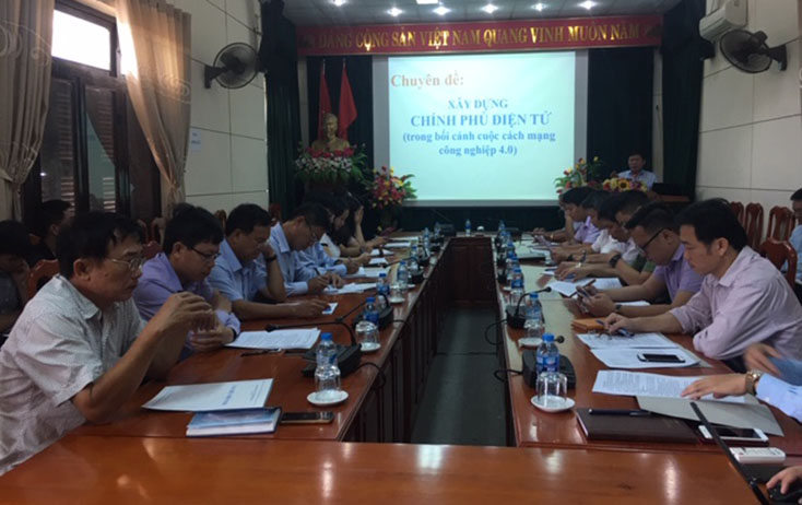 Trang bị kiến thức cho lãnh đạo phụ trách công nghệ thông tin