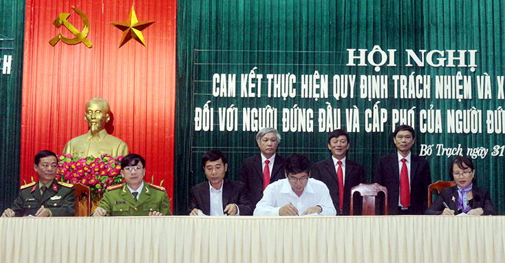 Bố Trạch: Tạo sự chuyển biến về ý thức, trách nhiệm của đội ngũ cán bộ