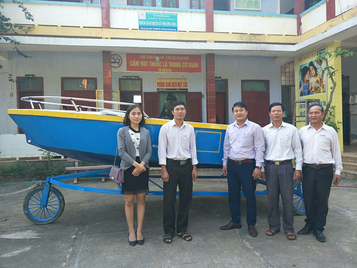 Hỗ trợ trang thiết bị phòng chống thiên tai, cứu hộ cứu nạn