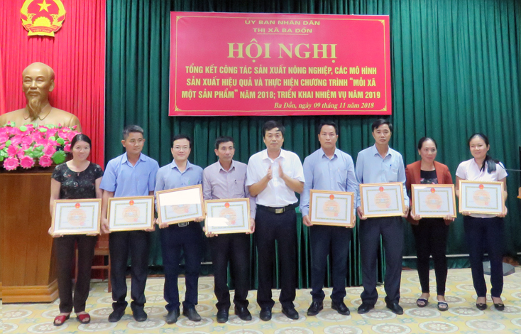 Thị xã Ba Đồn: Phát triển 5 chuỗi sản phẩm có hiệu quả kinh tế cao
