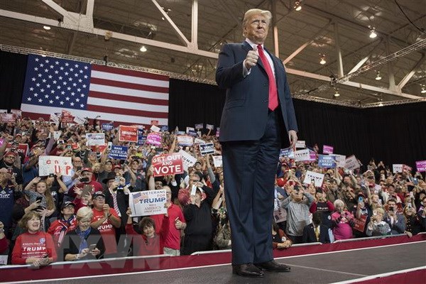 Bầu cử giữa kỳ Mỹ: Cơ hội tái cử của Tổng thống Donald Trump
