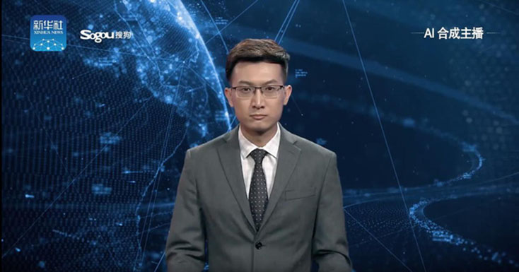 Trung Quốc công bố phát thanh viên ảo đầu tiên trên thế giới