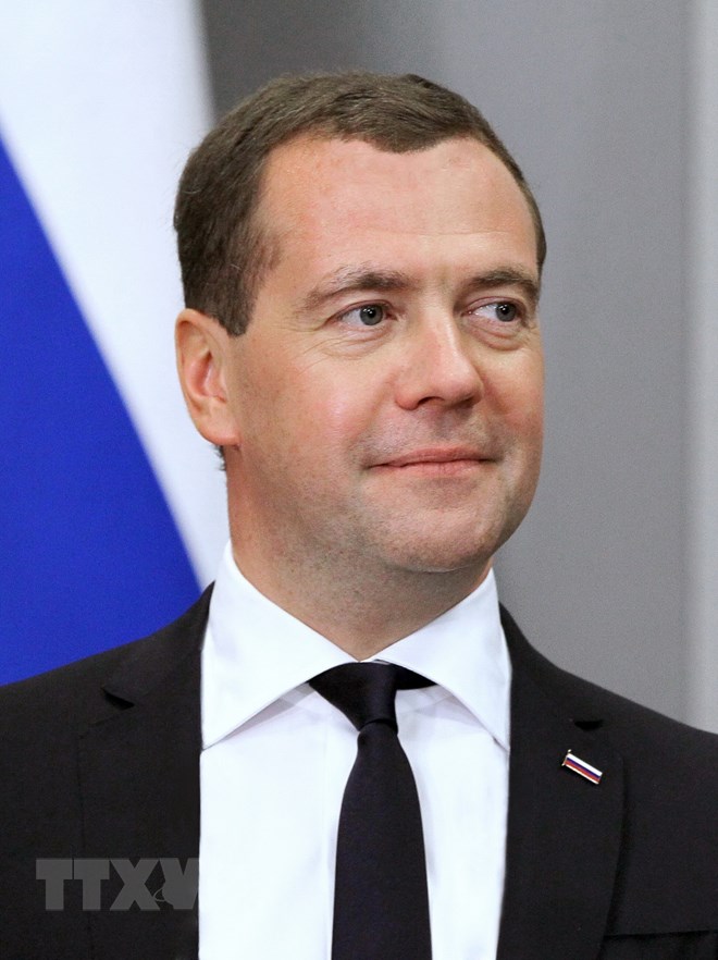 Thủ tướng Nga Dmitry Medvedev bắt đầu thăm chính thức Việt Nam