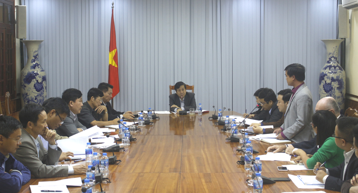 Đẩy nhanh tiến độ thực hiện dự án thoát nước và vệ sinh môi trường đô thị Ba Đồn