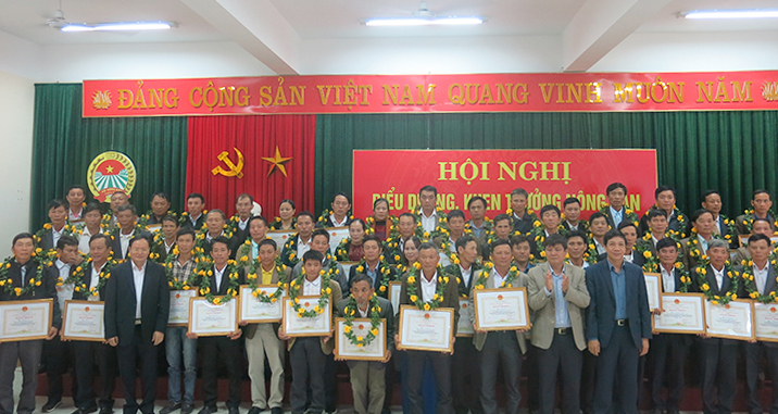 Tuyên dương khen thưởng 60 nông dân dân tiêu biểu xuất sắc