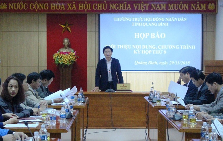 Kỳ họp thứ 8, HĐND tỉnh khoá XVII diễn ra từ ngày 5 đến 8-12