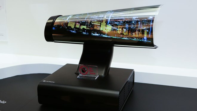 Màn hình có thể cuộn lại của LG sẽ là sản phẩm thực tế trong 2019