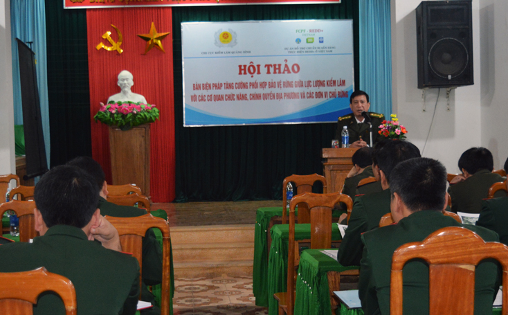 Bàn biện pháp phối hợp tăng cường quản lý, bảo vệ rừng