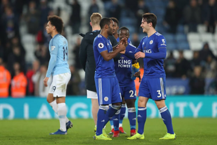 Thua đau Leicester City, Man City bị Liverpool bỏ xa tới 7 điểm