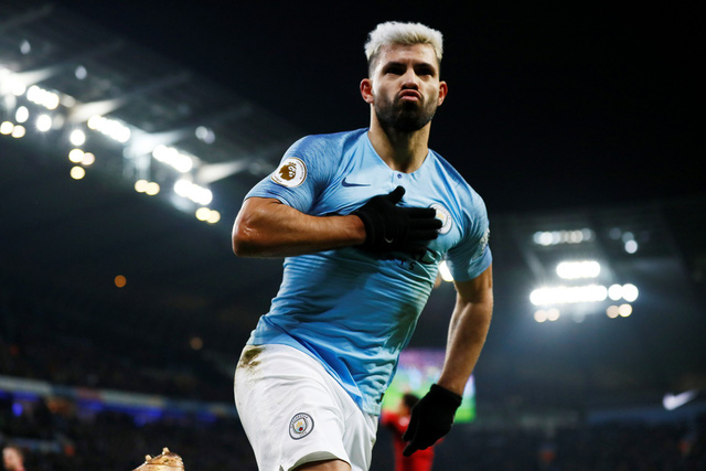 Aguero và Sane 'nổ súng', M.C chấm dứt mạch bất bại của Liverpool