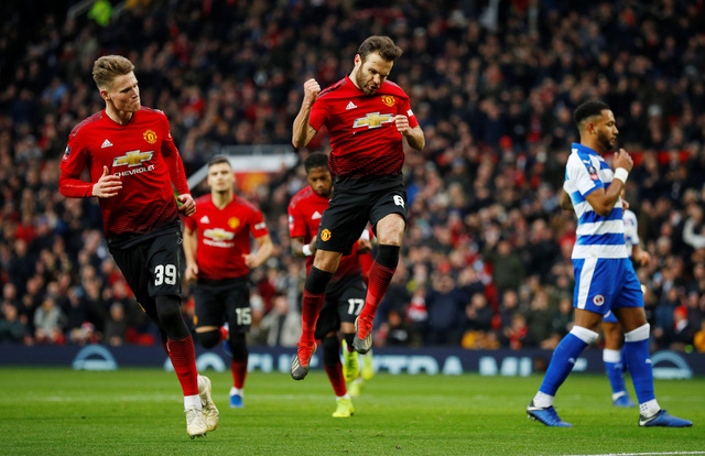 M.U, Chelsea và Arsenal dễ dàng đoạt vé đi tiếp tại Cúp FA