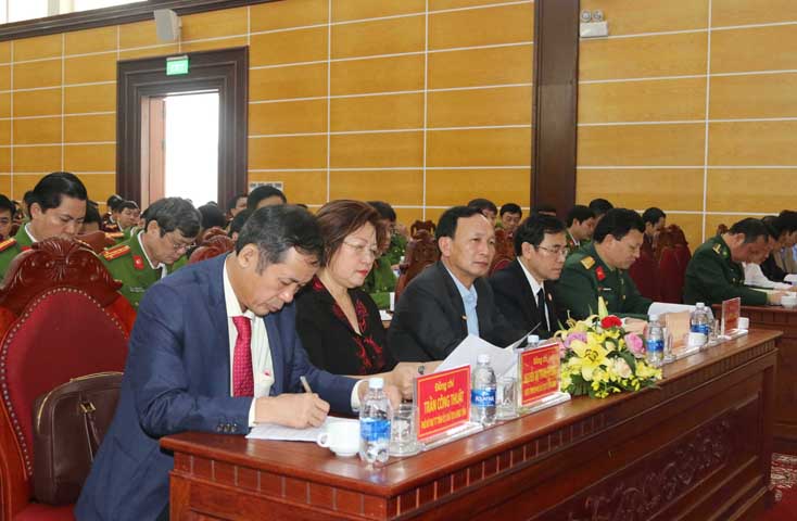 Thực hiện hiệu quả chủ đề công tác năm 2019 "Hoàn thiện thể chế, tăng cường cơ sở"