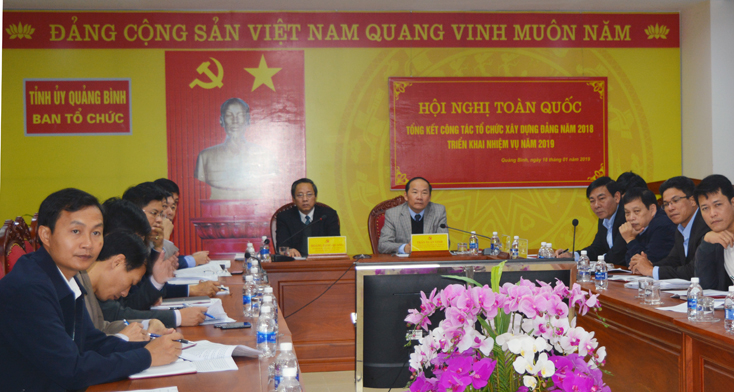 Triển khai công tác tổ chức xây dựng Đảng năm 2019