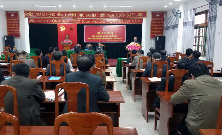 Đẩy mạnh các phong trào thi đua trong đồng bào công giáo
