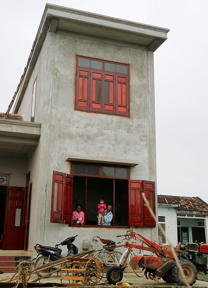 Vơi bớt nỗi lo nhờ nhà tránh lũ