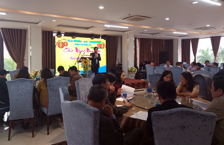TP. Đồng Hới: Gặp mặt báo chí đầu xuân Kỷ Hợi 2019