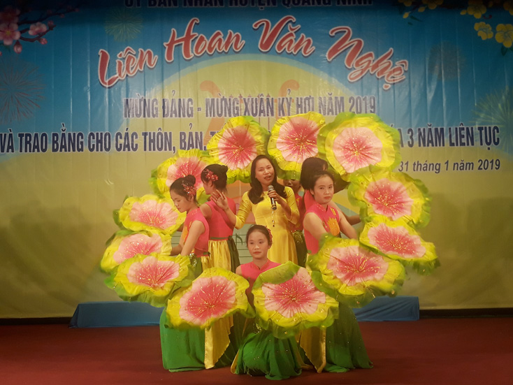 Quảng Ninh: Liên hoan văn nghệ mừng Đảng, mừng Xuân