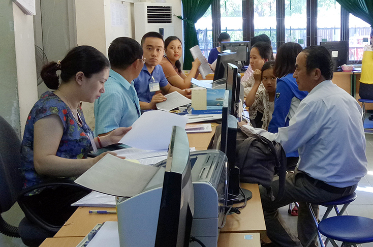 Tạo sự hài lòng cho người dân, doanh nghiệp