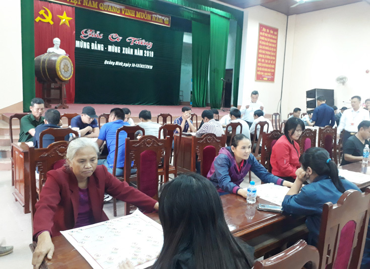 Quảng Ninh: Tổ chức thành công giải cờ tướng mừng Đảng, mừng Xuân Kỷ Hợi