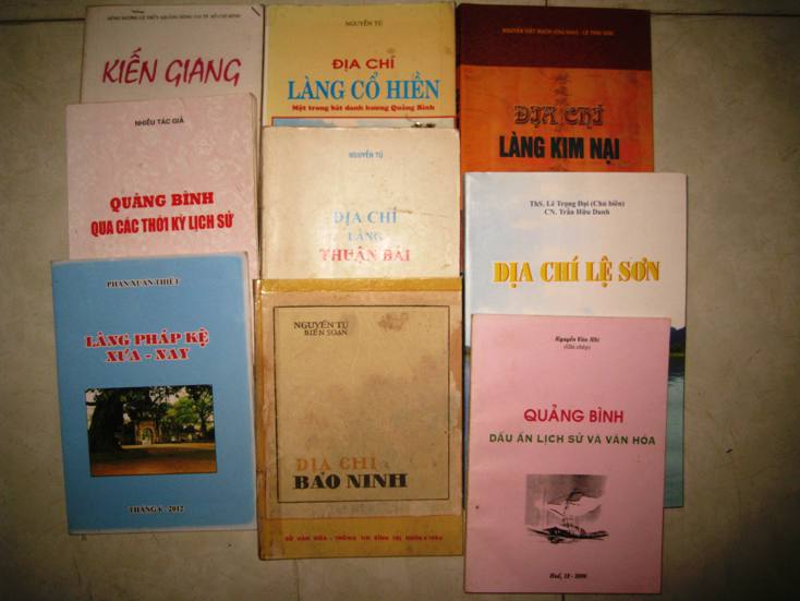 Thêm yêu Quảng Bình qua các công trình địa chí