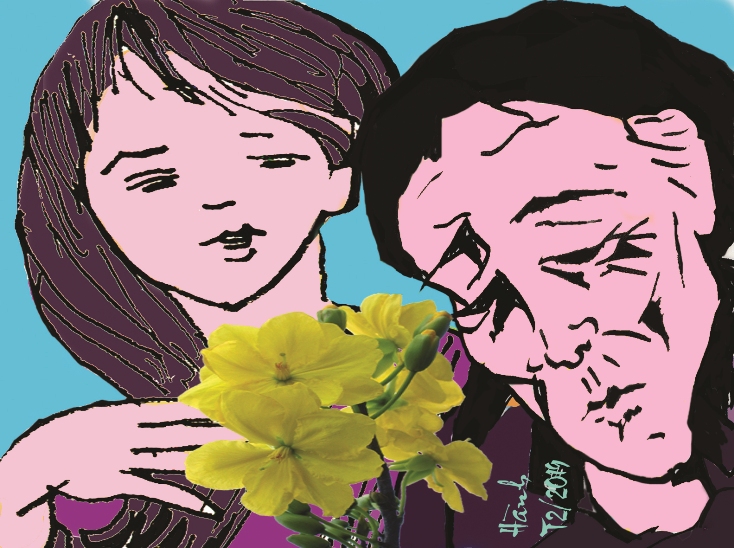 Hoa mai nhà mẹ…